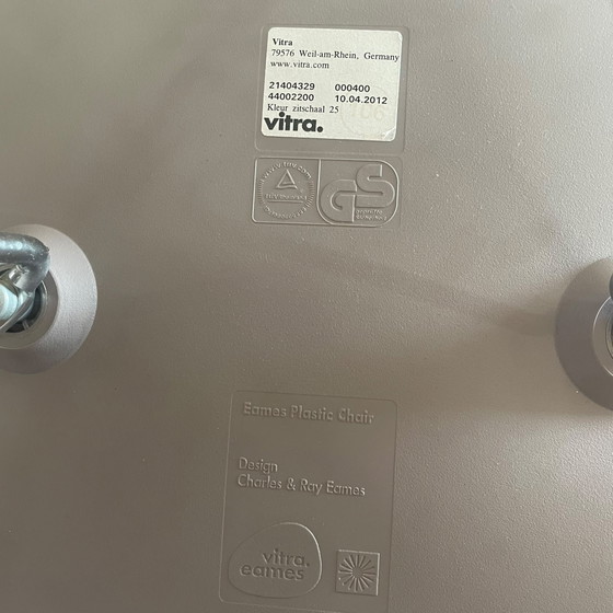 5 sedie Vitra Eames DSR design - Grigio/Tortora – Sedie da pranzo, Other (photo 5 of 6)