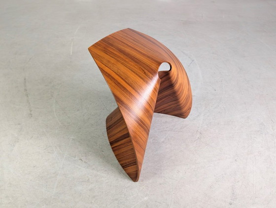 Image 1 of Lapalma AP stool Tokomo and Shin Azumi walnut side table