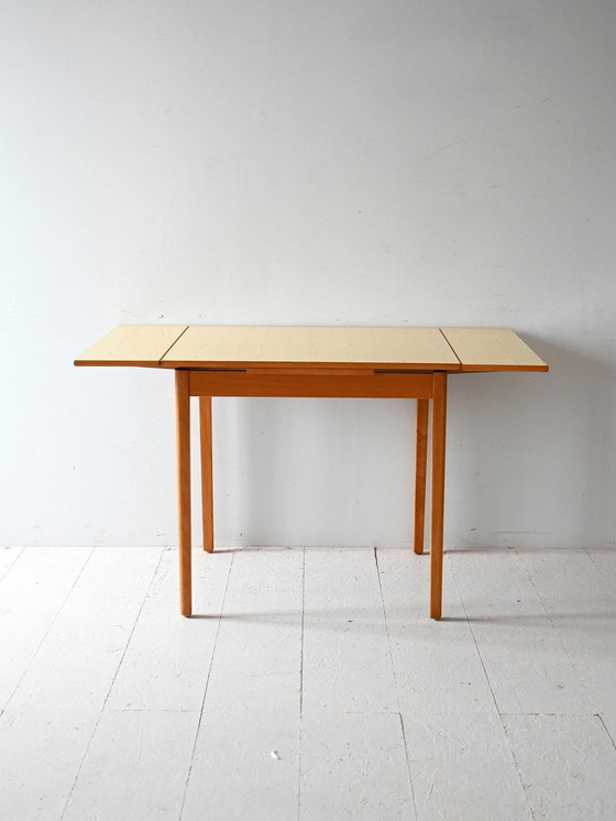 Image 1 of Vintage Scandinavian Formica Dining Table