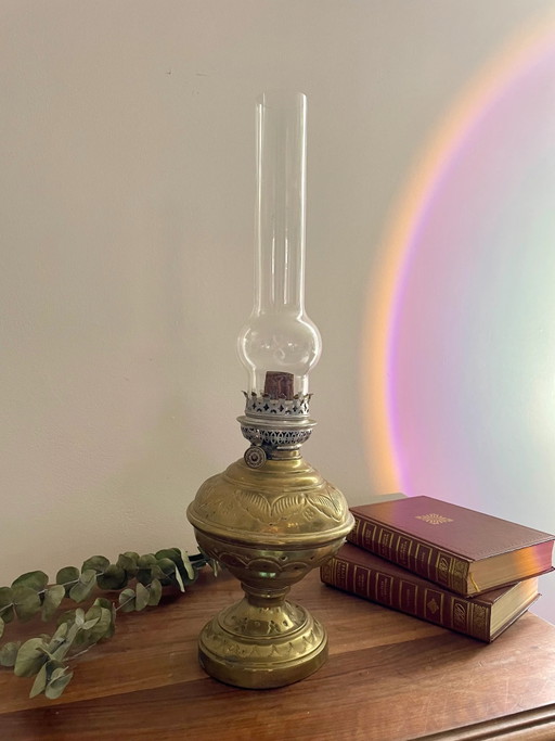 Antieke olielamp