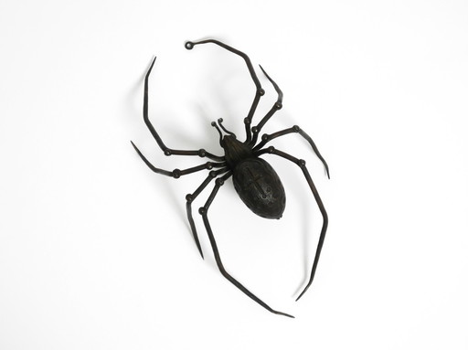 Magnifique décoration murale "Spider" en fer de style Mid Century Modern italien
