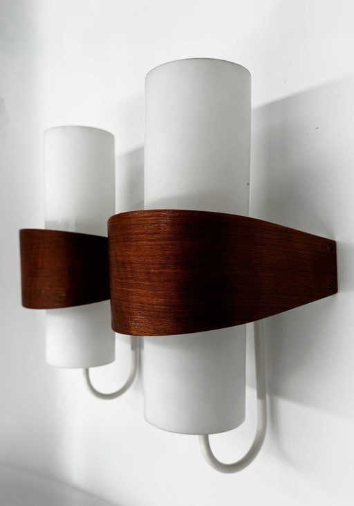 Set Of 2x Philips NX 40 E/00 Wall Lights (Louis Kalff)