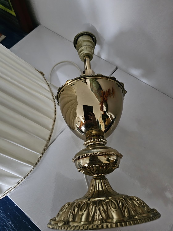 Image 1 of Peris Andreu vintage lamp with shade 62cm