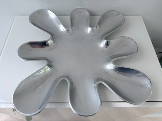 Ciotola Scultorea in Alluminio – Design Organico Space Age – Ciotole, Aluminium (photo 13 of 17)