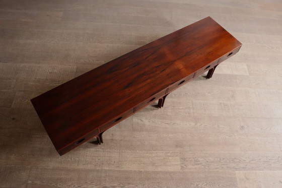 Image 1 of Gianfranco Frattini low sideboard for Bernini Italy 1957