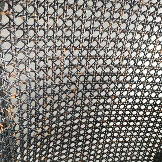 Image 1 of Elegant Louix XVth style webbing armchair fireplace chair