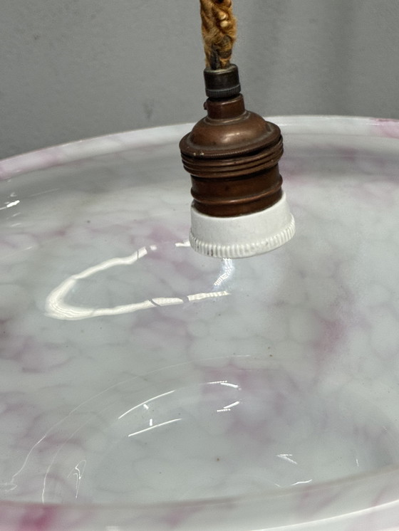 Image 1 of Lampada a sospensione Art Déco - Romantic Pink Swirl