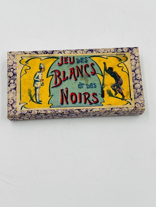 Jeu des blancs et des noirs Art déco