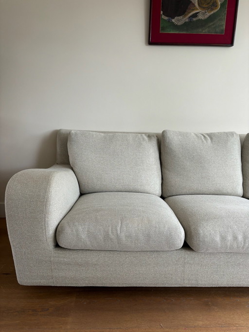 2x Flexform Designer Sofa'S In Beige