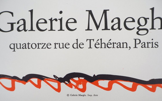 Pierre Alechinsky: Abstract History, Original Lithograph Poster – Lithographs & prints, Paper (photo 6 of 6)
