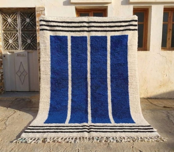 Alfombra bereber marroquí hecha a mano de 300 x 200 cm. – Wool (photo 8 of 8)