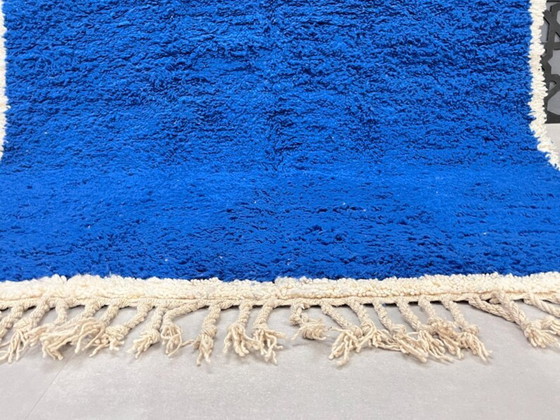 Image 1 of Einfacher marokkanischer Wollteppich, 200 cm x 300 cm