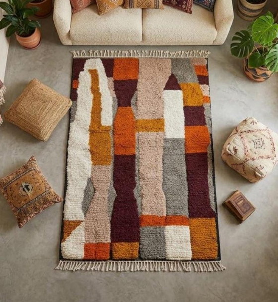 Orange Traditional Carpet 2.5x1.5m – Rugs & carpets, Wool (photo 3 of 8)
