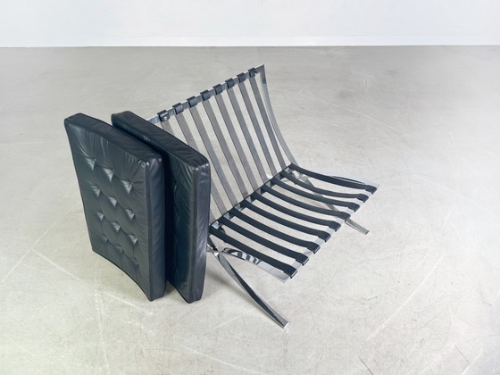 Image 1 of Originele Knoll International Barcelona-voorzitter Mies van der Rohe III