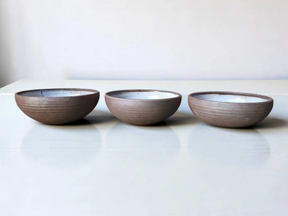3 steengoed kommen van Ratilly / J&N Pierlot / Puisaye – Servies, Porcelain, Vintage (photo 2 of 6)