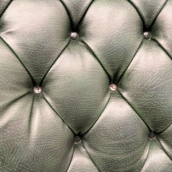 Silla de oficina Chesterfield verde – Sillas de oficina, Leather, Metal (photo 8 of 8)