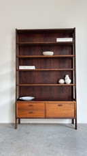 Vintage toverstok - boekenkast palissander