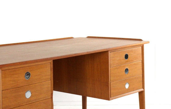Dyrlund bureau gerestaureerd vintage teak – Wood (photo 9 of 18)
