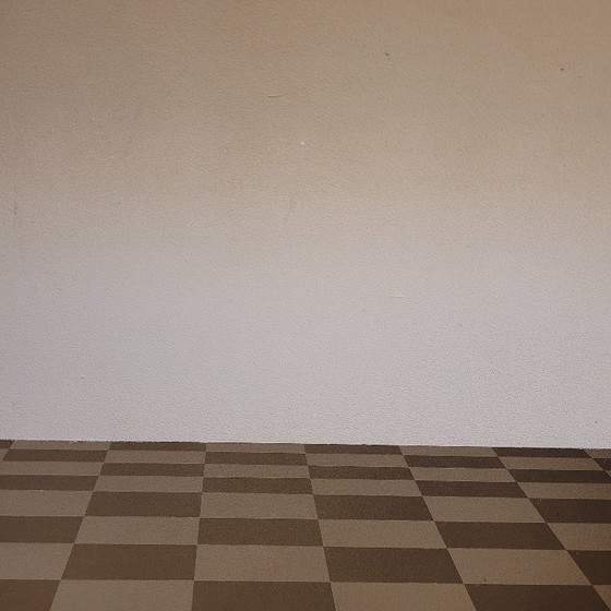 Image 1 of Acrylverf op canvas “Schaakbordlandschap”, Andrés Segovia, 20e eeuw – Argentinië / Spanje