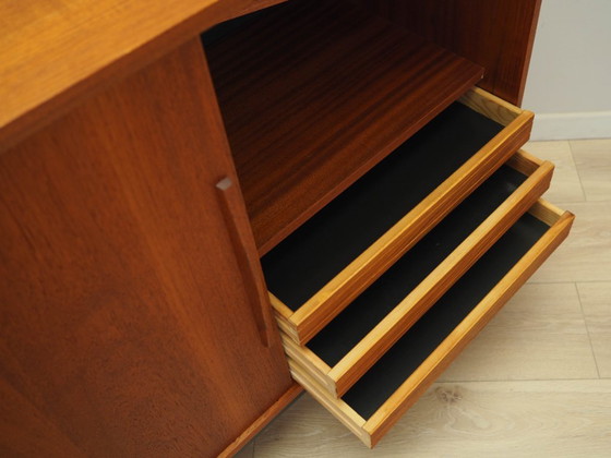 Image 1 of Teakhouten dressoir, Deens ontwerp, jaren 70, fabrikant: Denemarken