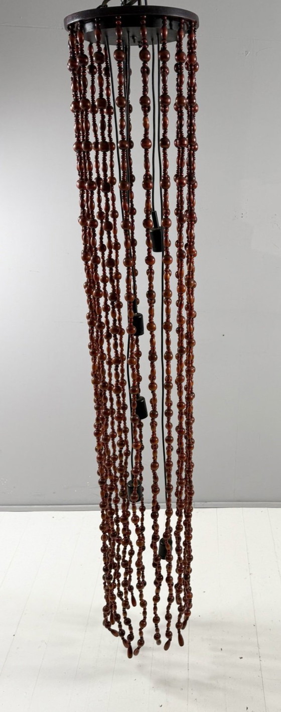 Image 1 of Große Hängeleuchte/Kaskadenleuchte von Temde, Modell: 887, Schweiz, 1960er Jahre