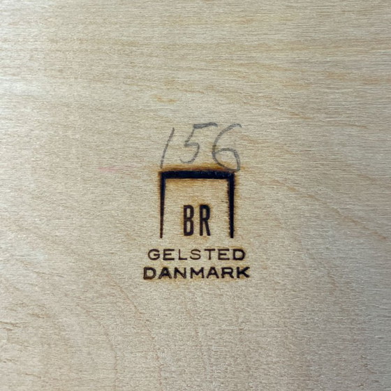 Image 1 of Scatola da cucito rotante di BR Gelsted Denmark, teak, anni '60