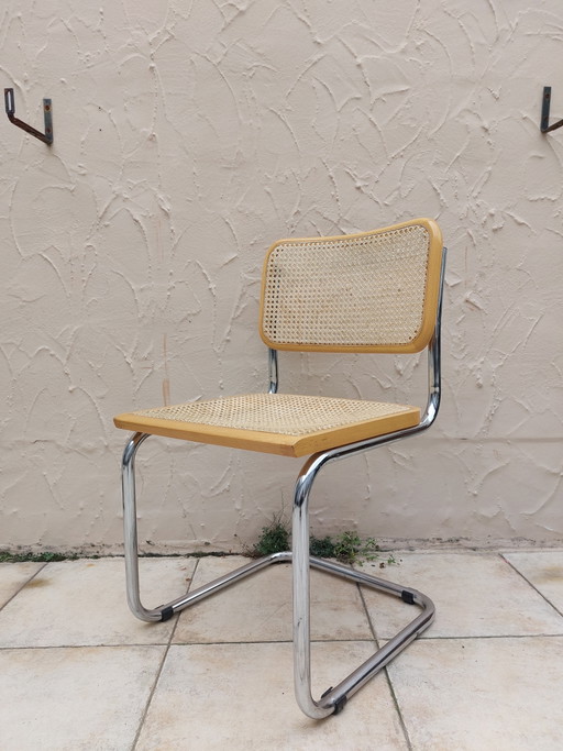 Sedia in fettuccia Marcel Breuer