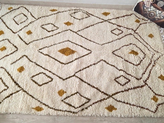 Image 1 of Beni ourain tapis berbère traditionnel taille 200/300 cm