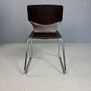Sedia di design vintage Flötotto Pagholz