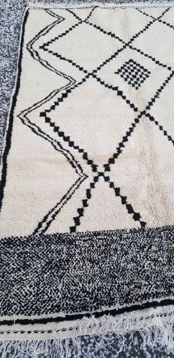 Image 1 of Handgeknoopt Berber kleed wol 237x161cm