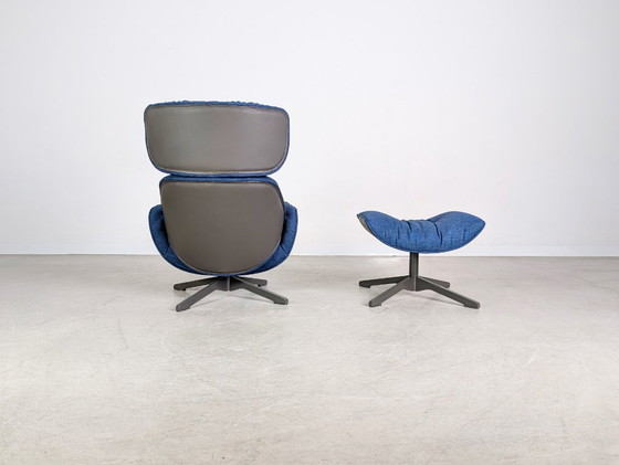 Image 1 of Fauteuil + pouf Roche Bobois originaux Quiet Life 2 Cédric Ragot