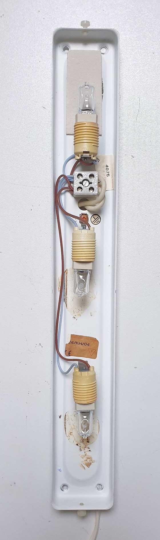 Image 1 of Vintage hand-blown designer wall lamp 54 cm. Bench lamp Leuchten