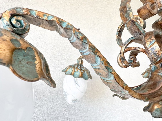 Image 1 of Vintage brutalist chandelier