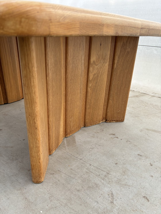 Image 1 of Midcentury Oak Salon Table