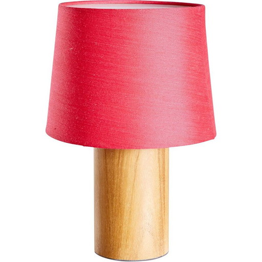 Lampe de table vintage en teck MK5470, Suède