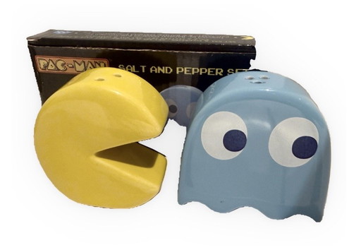 PAC-Man Salt and Pepper – tafelaccessoires, Ceramic