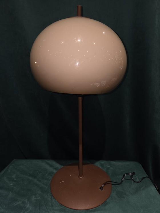 Image 1 of Mid-Century Acryl Paddenstoel Tafellamp Van Dijkstra, Nederland, Jaren 70