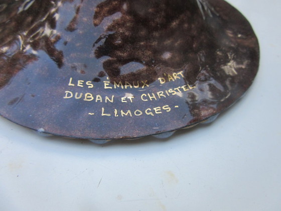 Image 1 of Duban et Christel pour Limoges Petit Bol Coupé                                                                                  