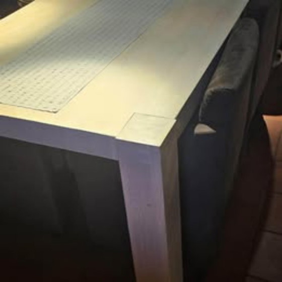 Image 1 of Esstisch mit 6 Stühlen auf Rollen