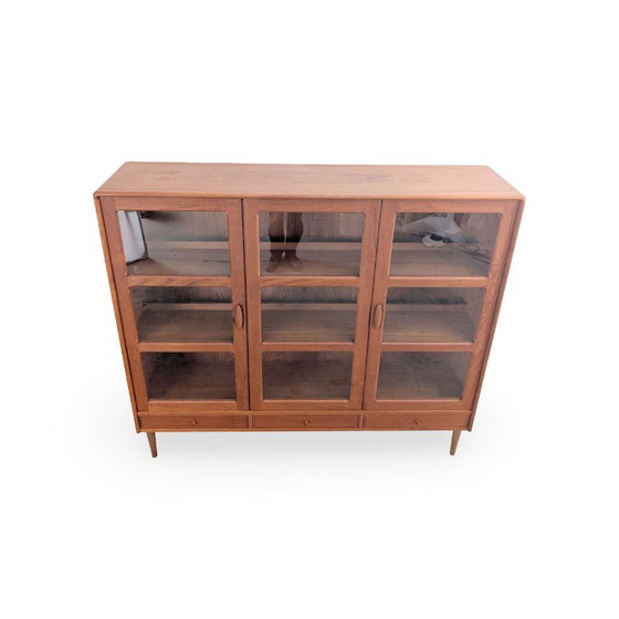 Original Dyrlund Vitrinas de teca Dinamarca 1960s mcm – Vidrio, Madera (photo 2 of 9)