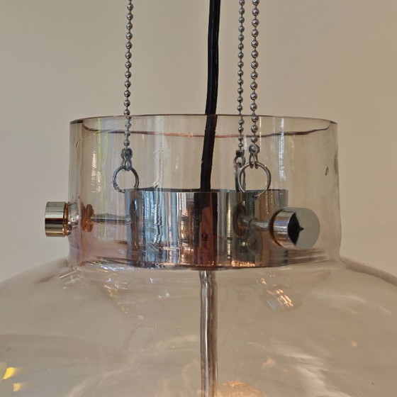 Image 1 of Suspension vintage en verrerie de Limbourg
