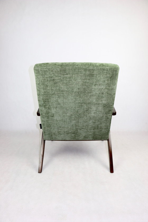 Image 1 of Fauteuil Vintage Vert Olive Modèle B-310, 1970S - Lot de 2 Fauteuils