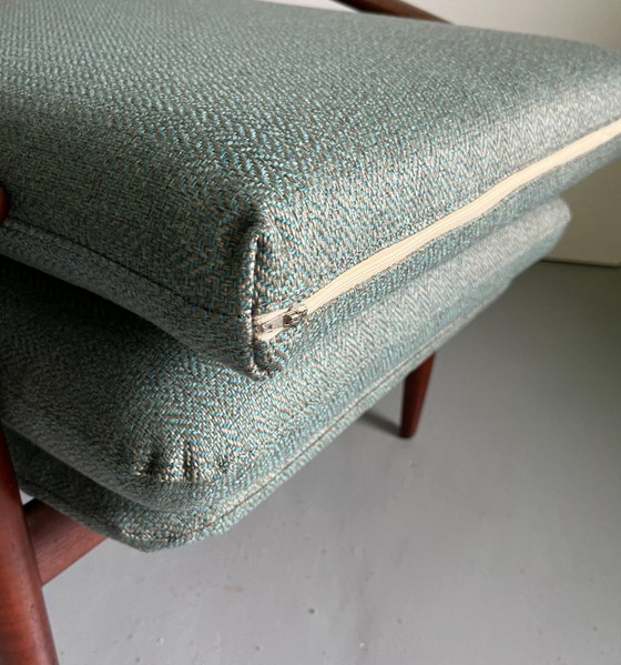 Image 1 of Sillón de salón danés de teca de los años 60: Modelo 350 de Poul Volther, sillón de estilo moderno de mediados de siglo