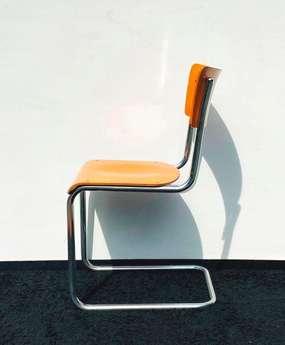 Image 1 of 3 vintage stoelen Mart Stam [ Bauhaus ] industrieel 1930s