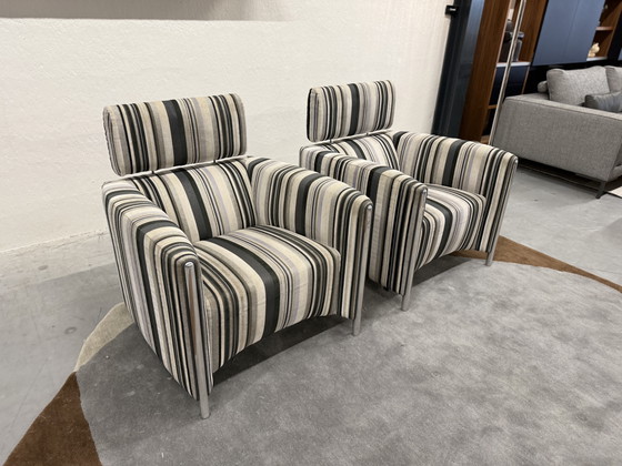 Image 1 of 2 Leolux Goncharov Armchairs Fabric