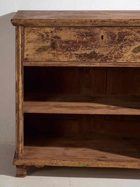 Antique counter with maroon shades (c.1920) #96 – Chest of drawers, Rustic (photo 26 of 32)