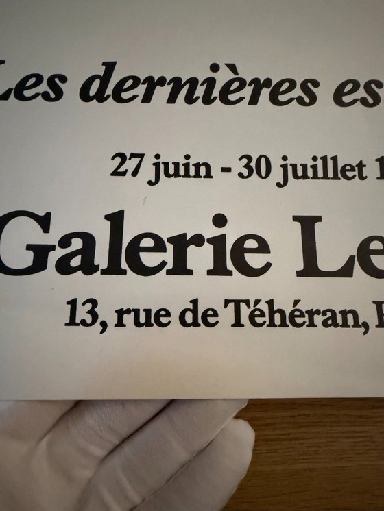 Image 1 of Joan Miró (1893-1983), Les Dernieres estampes-Galerie Lelong by Joan Miro, 1987, Imp. Mourlot, Paris, copyright Galerie Lelong, 