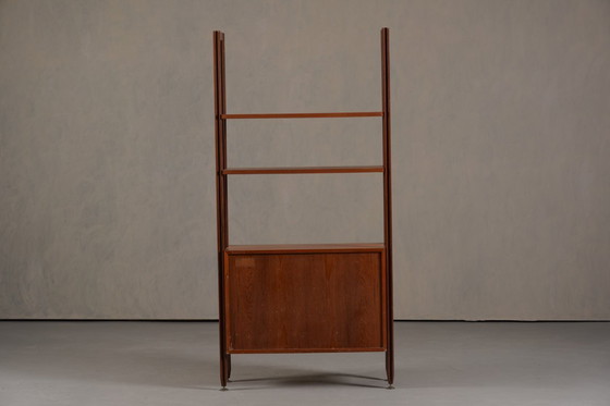 Image 1 of Vintage Italian Teak Wall Unit, Italy 1960’s