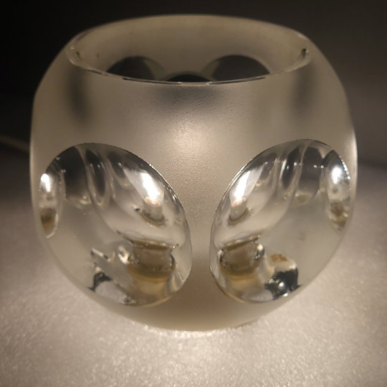 Image 1 of Lampe a Poser Glaçons à Facettes, Peill en Putzler, jaren 1960 en 70