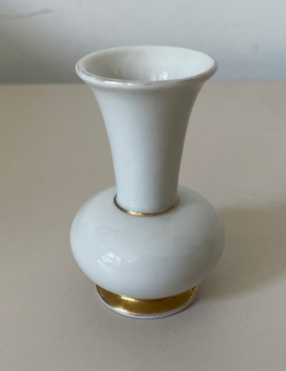 Image 1 of Rosenthal - Art Deco Porseleinen Mini Vaasje